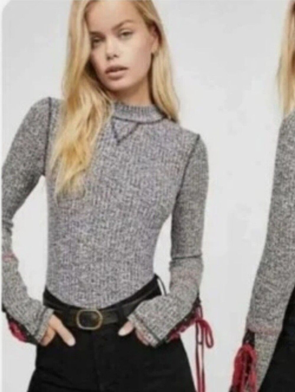 FREE PEOPLE Mountaineer Cuff Thermal Top